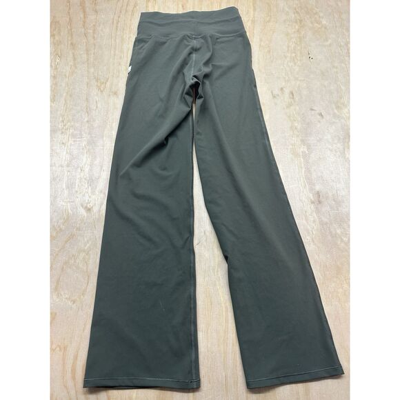 Vuori Women’s XS Leggings Wide Leg Dark Green Draw String VW489 Athletic Pants - Picture 4 of 6